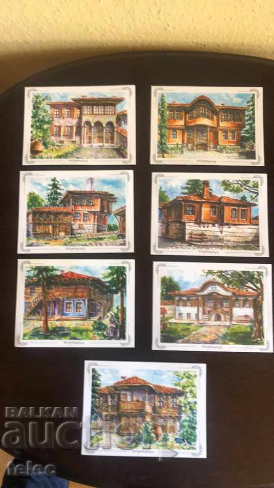 7 art cards Koprivshtitsa