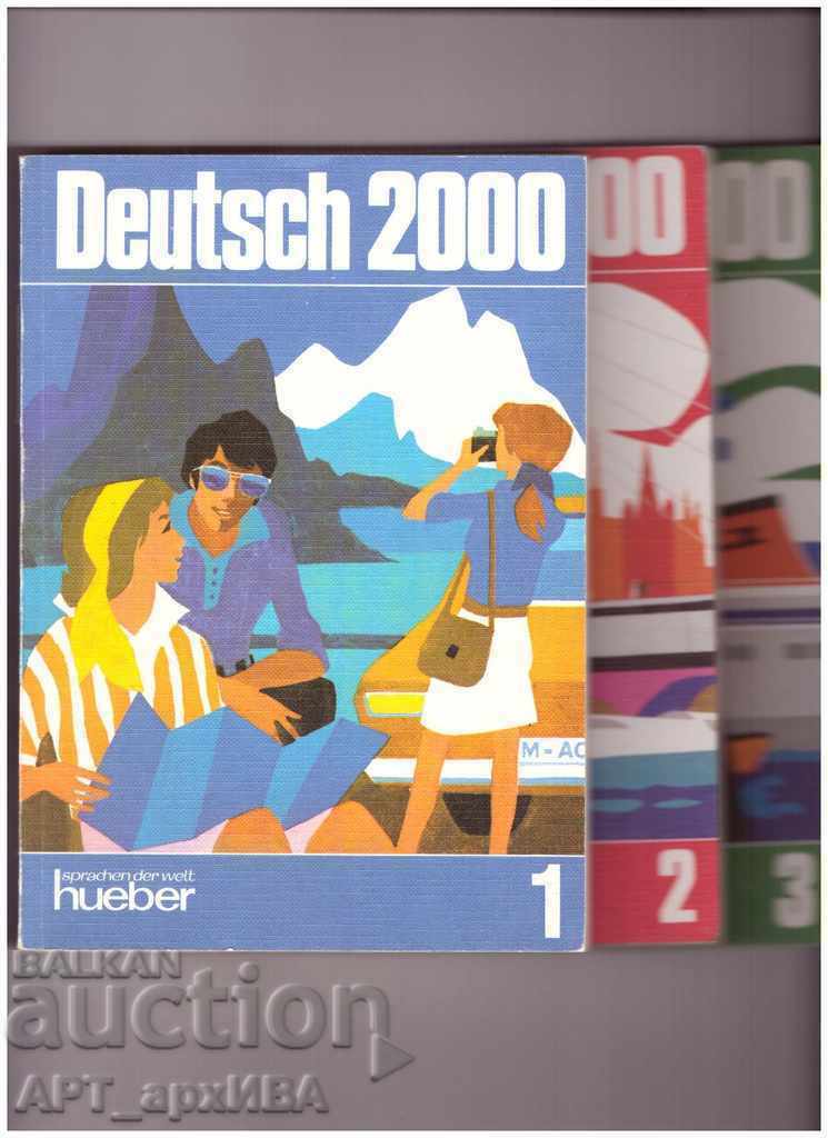 DEUTSCH 2000 - Manual de germană + caiete de lucru pentru manual.
