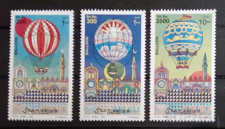 Somalia 1999 Balloons 12 € MNH
