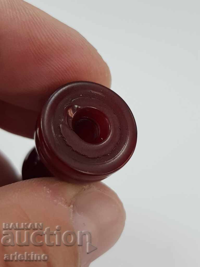 Auction  Rare old amber hookah mouthpiece 19th century amber