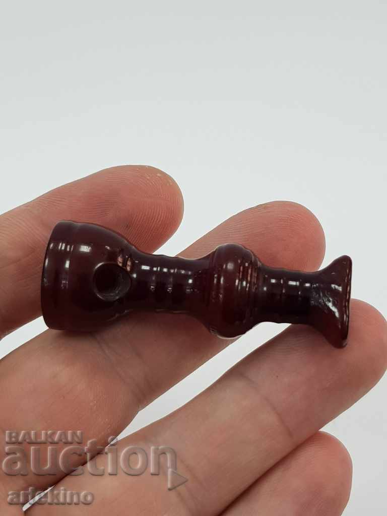 Rare old amber hookah mouthpiece 19th century amber - 7