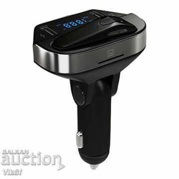 FM Transmitter V6 AMIO with Handsfree Headset - 6 FM Transmitter V6 AMIO with Handsfree Headset - 6