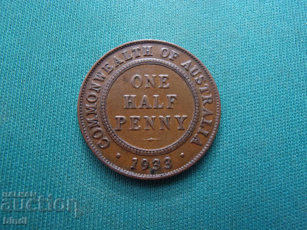 Australia ½ Penny 1933