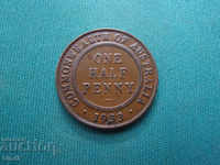 Australia ½ Penny 1933