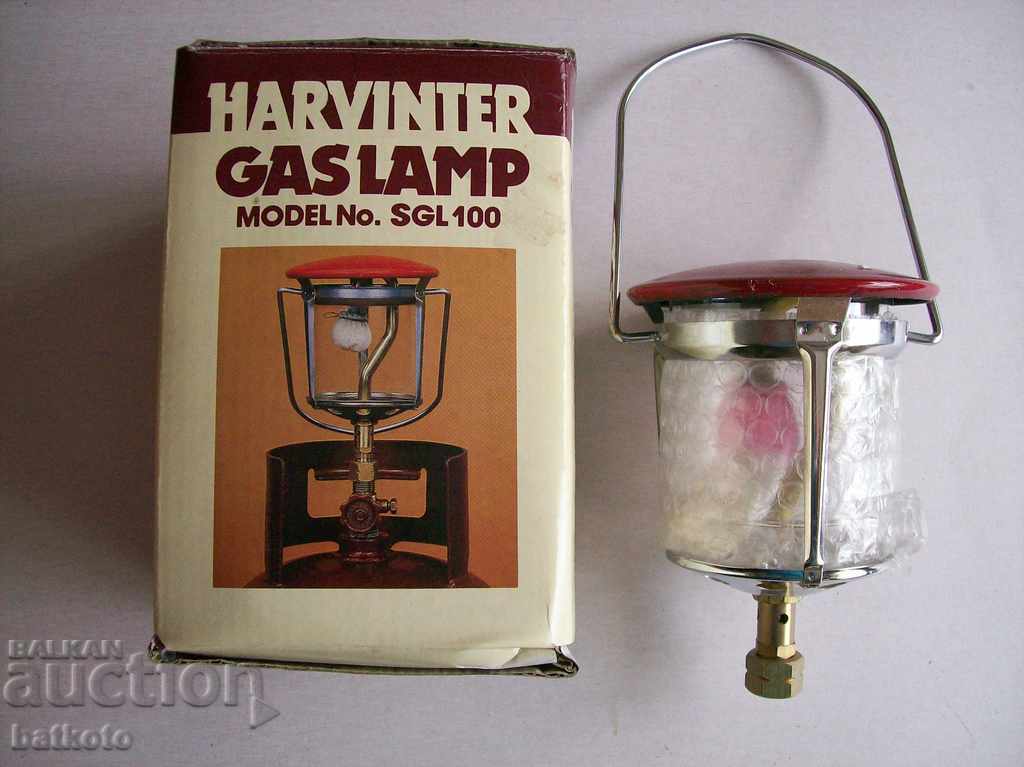Lampa de camping pentru gaz - neutilizată