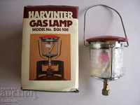 Tourist camping lamp on gas - unused