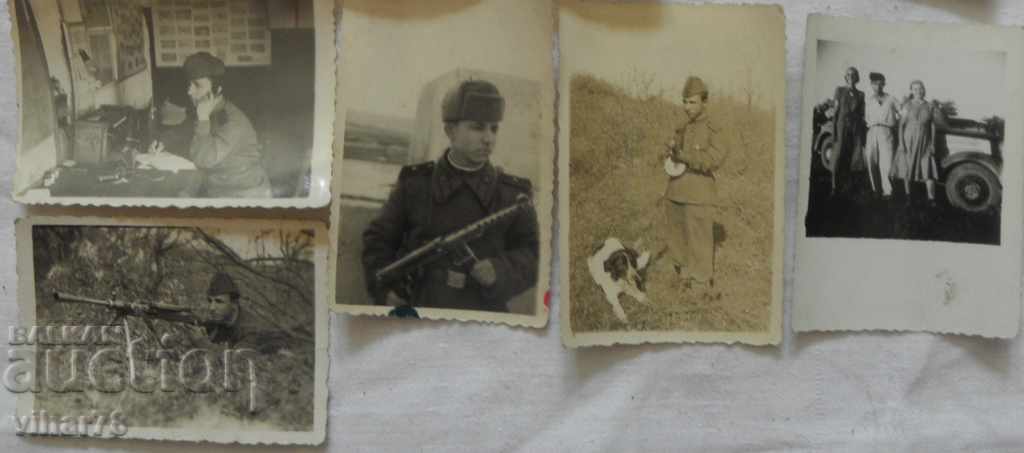 Auction I am selling eight small old military photos Auction I am selling eight small old military photos
