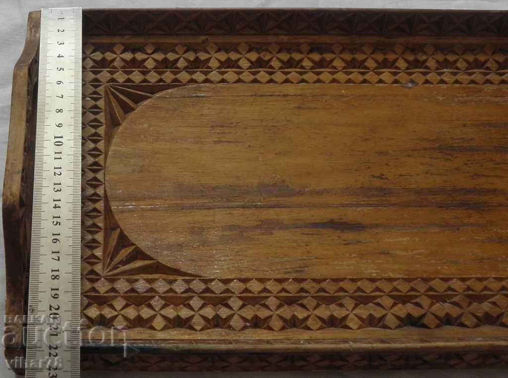 old wooden tray, tray - 5
