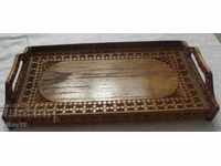 old wooden tray, tray