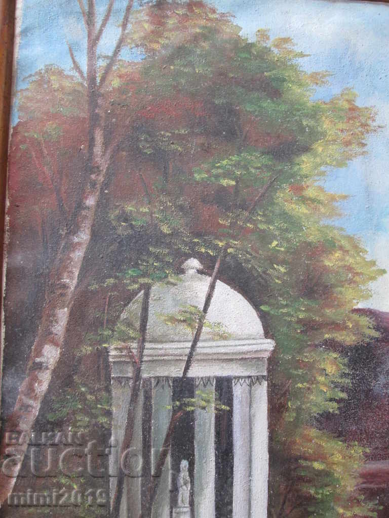 Delivery of 19th century, Old Russian painting - oil, canvas, signed Delivery of 19th century, Old Russian painting - oil, canvas, signed