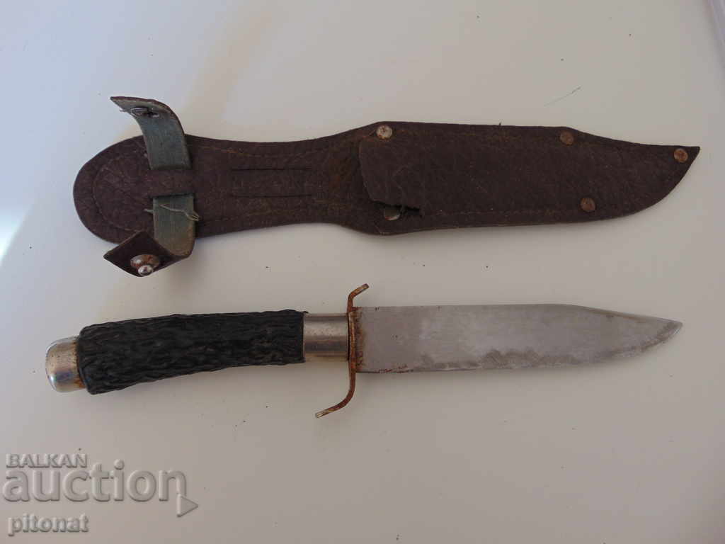 Колекционерски български туристически нож от соца