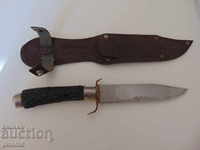 Collectible Bulgarian tourist knife from the soc
