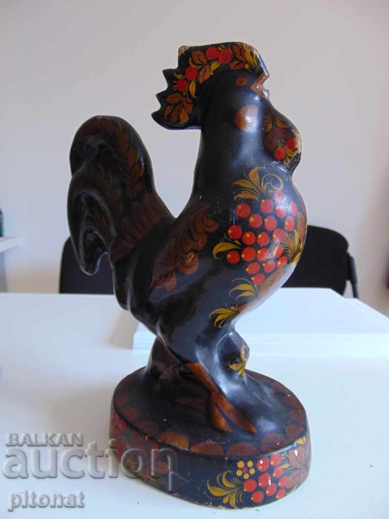 Collectible old papier-mâché toy USSR