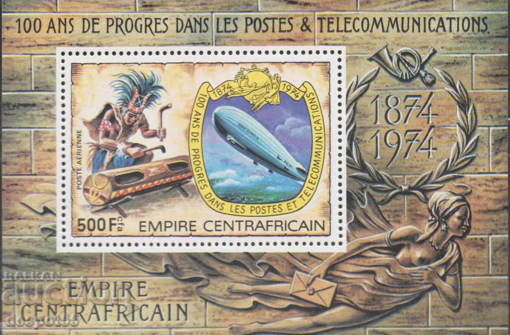 1978. ΑΥΤΟΚΙΝΗΤΟ. 100 χρόνια. Πρόοδος στον τομέα των ταχυδρομείων και των τηλεπικοινωνιών.