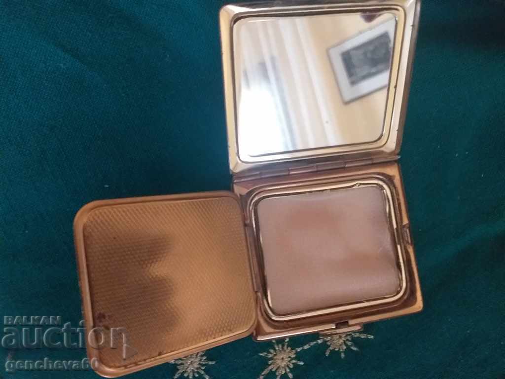 Old powder case with mirror - 6 Old powder case with mirror - 6