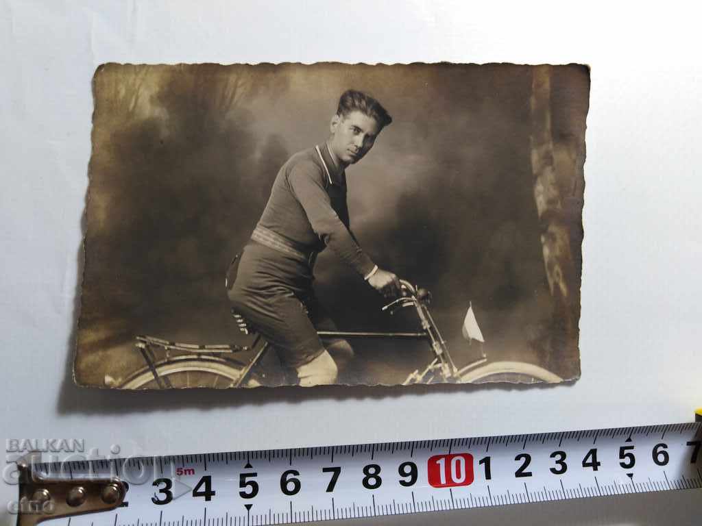 ROYAL PHOTO-1928, PLOVDIV, BICYCLE, WHEEL, CYCLIST