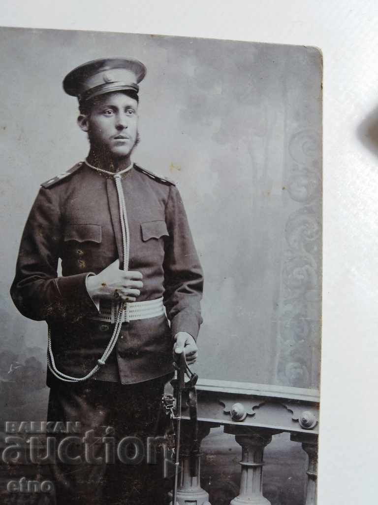 Auction ROYAL PHOTO-PLOVDIV. Soldier, UNIFORM, SABER, TEMLYAK, PSV Auction ROYAL PHOTO-PLOVDIV. Soldier, UNIFORM, SABER, TEMLYAK, PSV