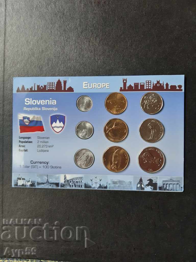 SET-SLOVENIA COINS