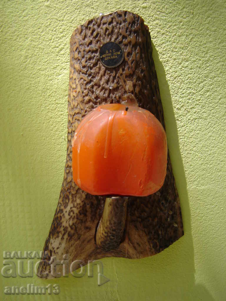 SFEȘNIC VECHI COARNĂ DE CERB DLC