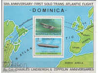 1978. Dominica. Aniversări diferite. Bloc.