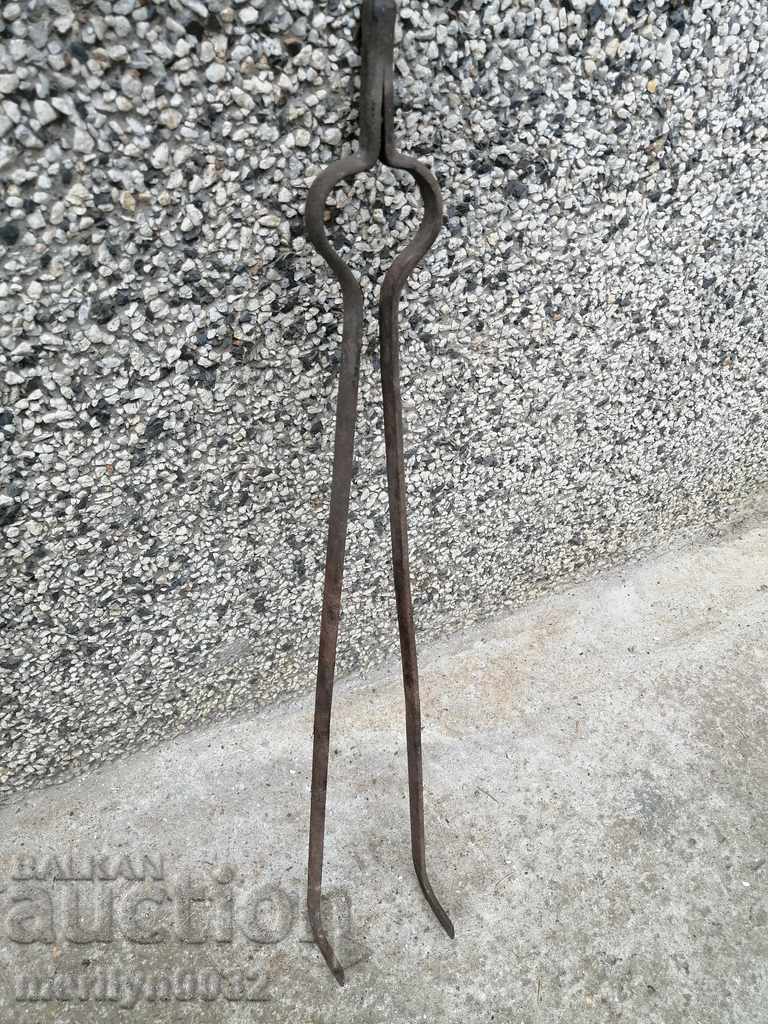 Παλιά λαβίδες, το πόκερ, σφυρήλατο σίδερο - 7