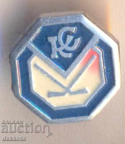 Badge of the USSR hockey