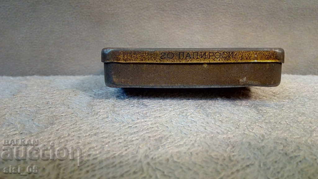 Auction Royal Metal, tin box for cigarettes Bakalov, Pleven Auction Royal Metal, tin box for cigarettes Bakalov, Pleven