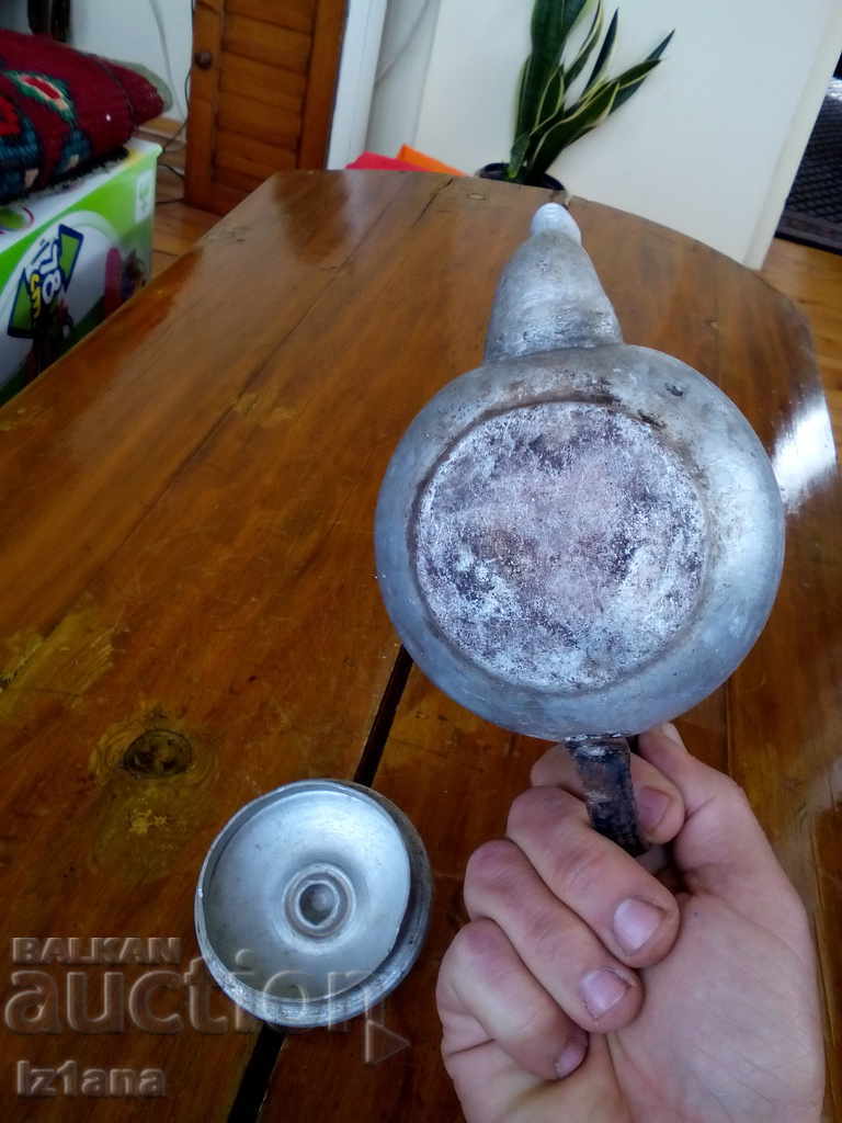 Old aluminum teapot - 7 Old aluminum teapot - 7