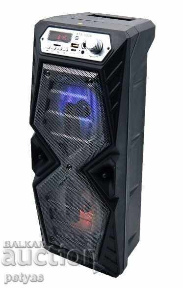 Difuzor Bluetooth Karaoke 2x4 "- Ktx 1052, cu preț 59.50 BGN | € 30.42 Difuzor Bluetooth Karaoke 2x4 "- Ktx 1052, cu preț 59.50 BGN | € 30.42