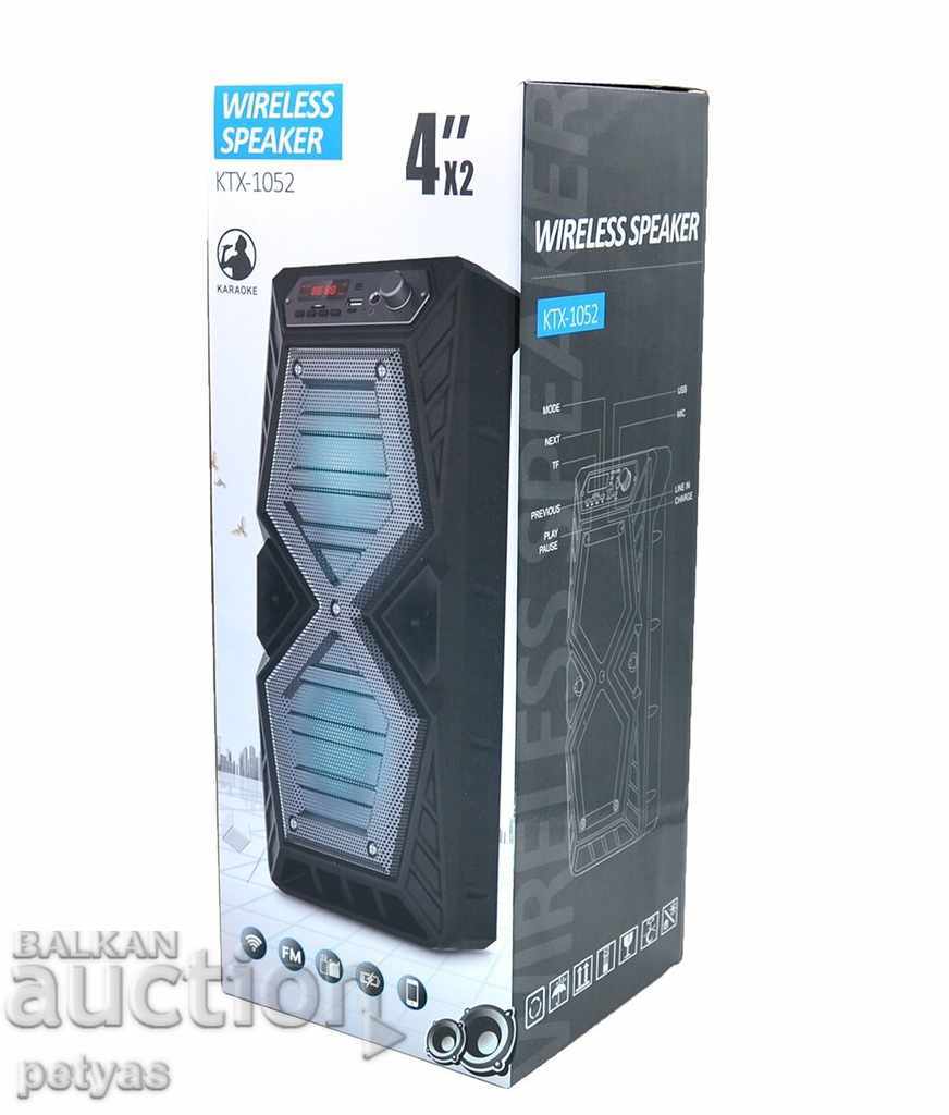 Licitație Difuzor Bluetooth Karaoke 2x4 "- Ktx 1052, Licitație Difuzor Bluetooth Karaoke 2x4 "- Ktx 1052,