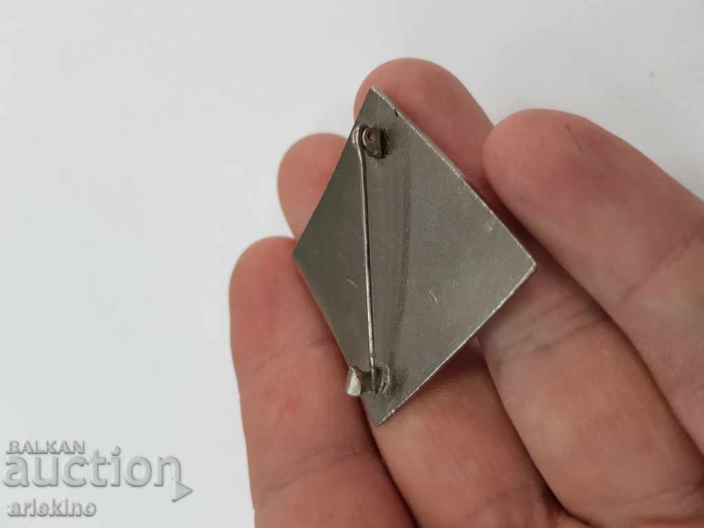 Big beautiful Hungarian sports badge boxing sign 1966 - 6 Big beautiful Hungarian sports badge boxing sign 1966 - 6