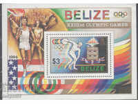 1984. Belize. Olympic Games - Los Angeles, USA. Block.