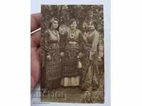 Rare Bulgarian Revival Photography: Women in Folk Costumes with Pendants