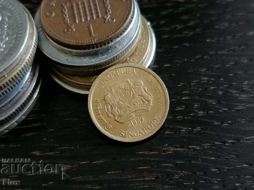 Coin - Singapore - 5 cents 1989 with price 1.00 BGN | € 0.51 Coin - Singapore - 5 cents 1989 with price 1.00 BGN | € 0.51