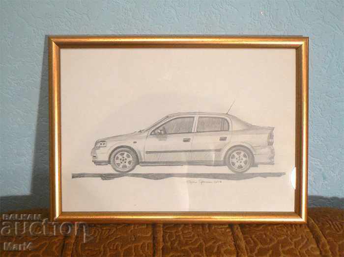 Opel Astra Mr. Creion desen.