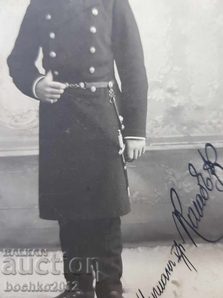 Auction Rare Bulgarian military naval photography Midshipman Kasabov 1907 Auction Rare Bulgarian military naval photography Midshipman Kasabov 1907