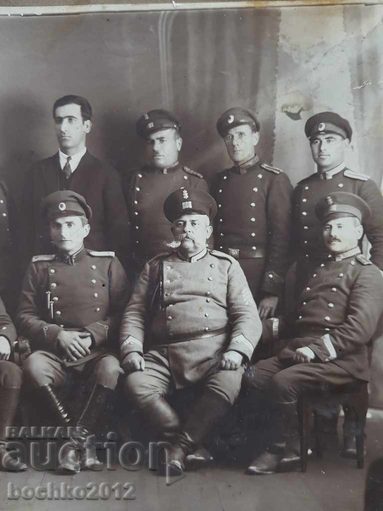 Auction Very rare Bulgarian royal photograph police gendarmerie Auction Very rare Bulgarian royal photograph police gendarmerie