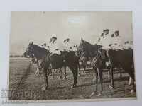 Rare Bulgarian royal photography with Tsar Boris III on horseback