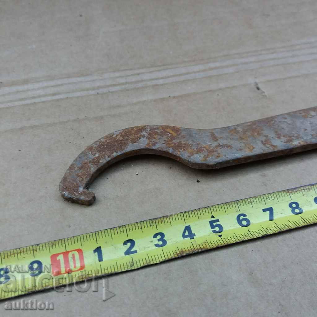 OLD FORGED TOOL, VULCANIZER GADGE - 6 OLD FORGED TOOL, VULCANIZER GADGE - 6