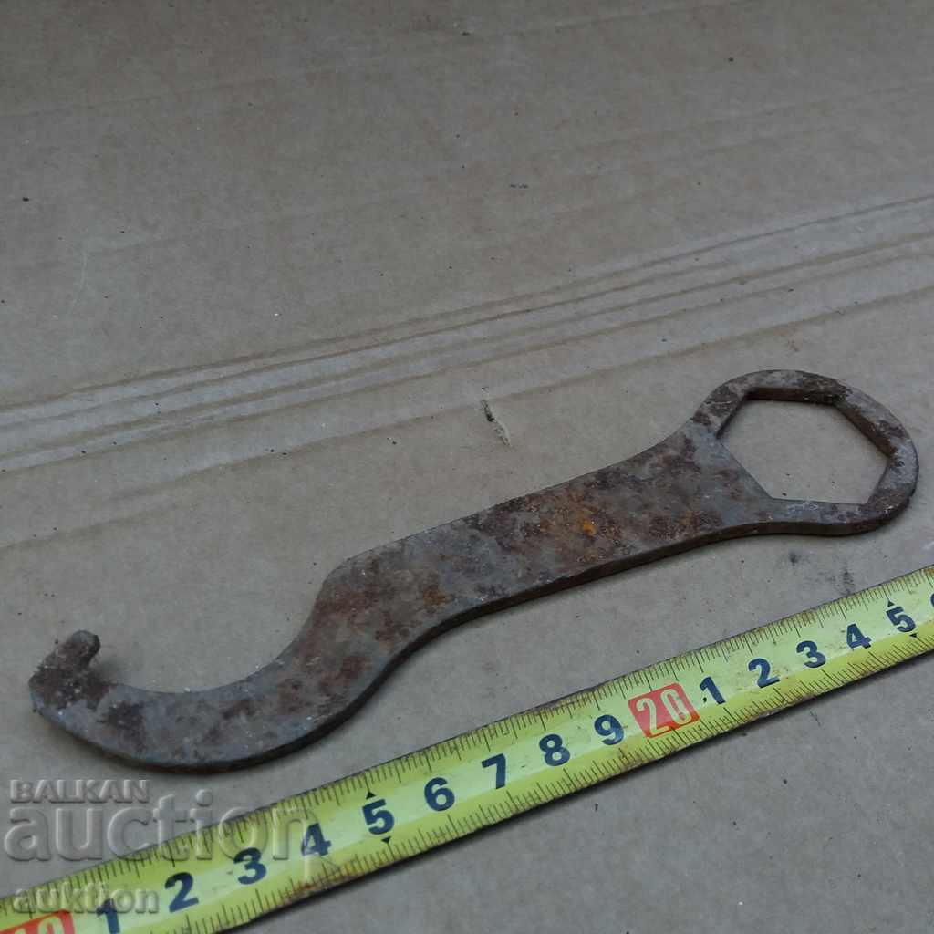 OLD FORGED TOOL, VULCANIZER GADGE - 7 OLD FORGED TOOL, VULCANIZER GADGE - 7