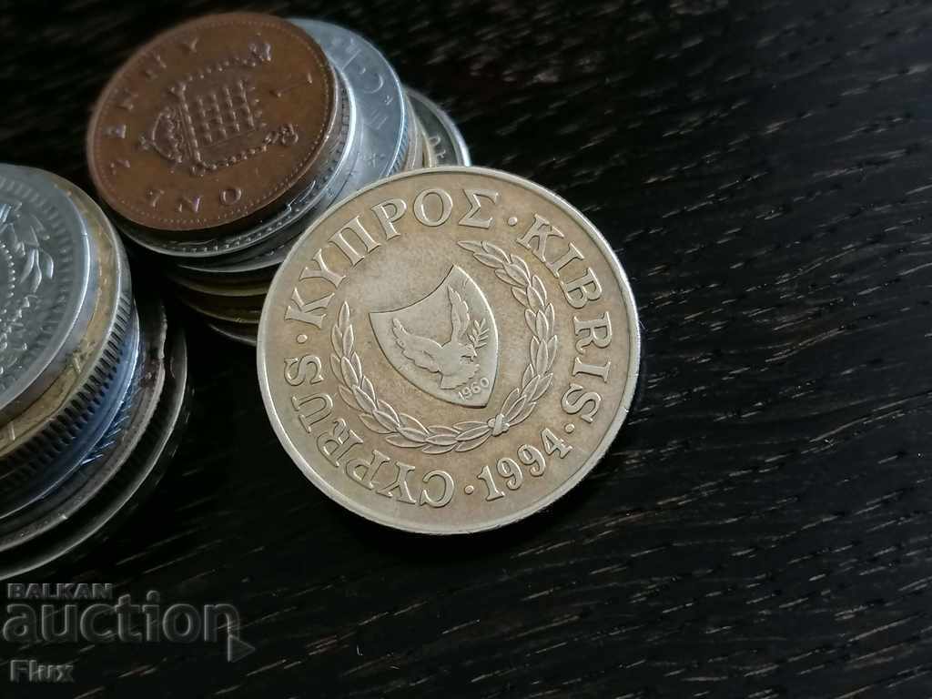 Coins - Cyprus - 20 cents 1994 with price 1.50 BGN | € 0.77 Coins - Cyprus - 20 cents 1994 with price 1.50 BGN | € 0.77