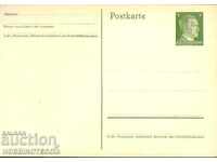 UNUSED CARD HITLER 1935 1940 5 Pfenning light