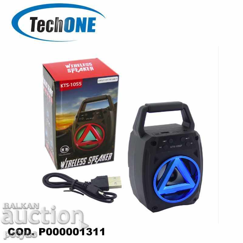 Speaker KTS-1055, battery, MP3, SD card, Flash drive, Bluetooth - 5 Speaker KTS-1055, battery, MP3, SD card, Flash drive, Bluetooth - 5