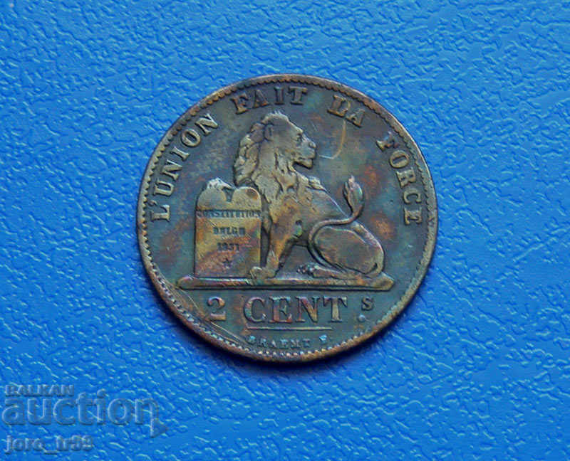 Belgium 2 centimes /2 Centimes/ 1876 Belgium 2 centimes /2 Centimes/ 1876