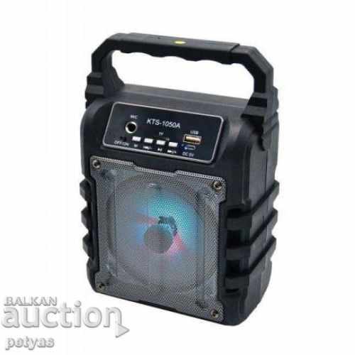 Delivery of Bluetooth Speaker KTS-1050 + GIFT: Microphone Delivery of Bluetooth Speaker KTS-1050 + GIFT: Microphone