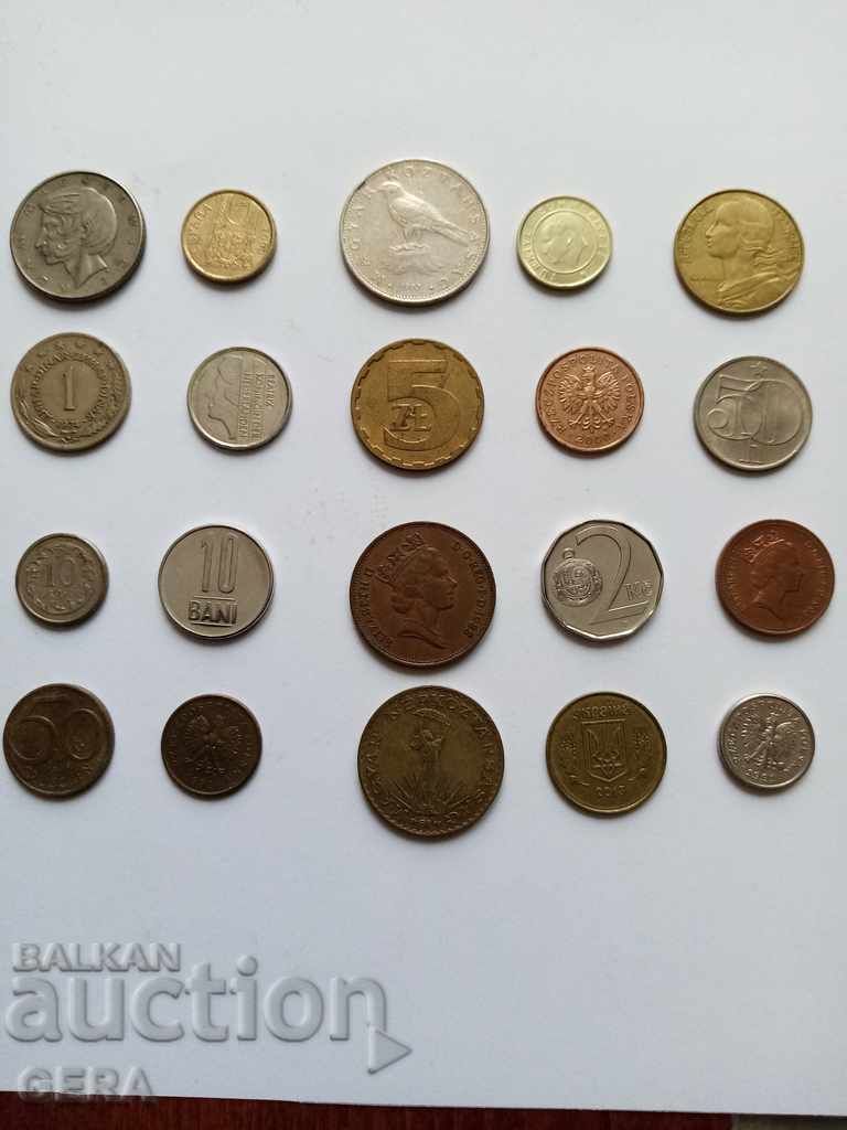 монети  от цял свят