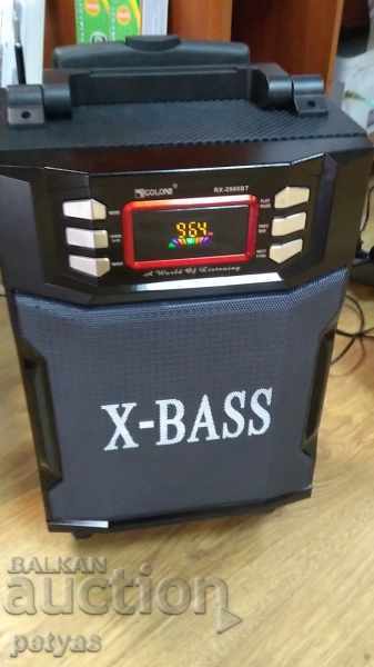 Difuzor Karaoke Golon RX-2900 BT cu Bluetooth și microfon cu preț 90.50 BGN | € 46.27 Difuzor Karaoke Golon RX-2900 BT cu Bluetooth și microfon cu preț 90.50 BGN | € 46.27