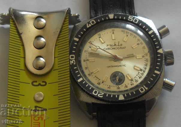 Auction  RED MODEL-RUHLA-RUHLA-CHRONOGRAPH