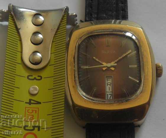 Auction  BIG MEN'S GOLD WATCH SLAVA-SLAVA