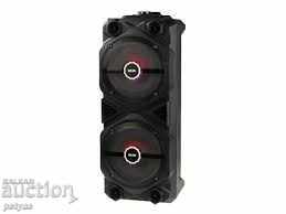 Δημοπρασία Διπλό ηχείο Karaoke 2x6 ", ενεργό με μικρόφωνο: KTX 1054 Δημοπρασία Διπλό ηχείο Karaoke 2x6 ", ενεργό με μικρόφωνο: KTX 1054